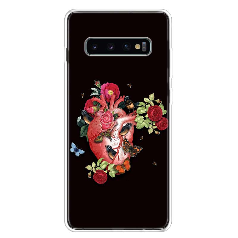Human Anatomy For Samsung Galaxy S25 S24 S23 S22 Ultra Phone Case S21 Plus S20 FE S10 + S25Edge Fundas Cover Galaxy S25 S24 S23
