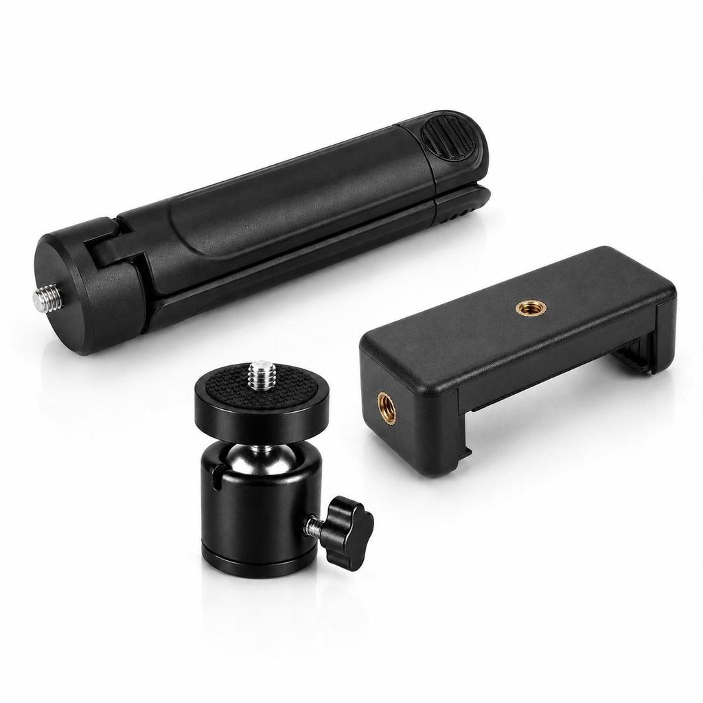 19cm Mini Plastic Tripod Stand for Phone & Live Streaming