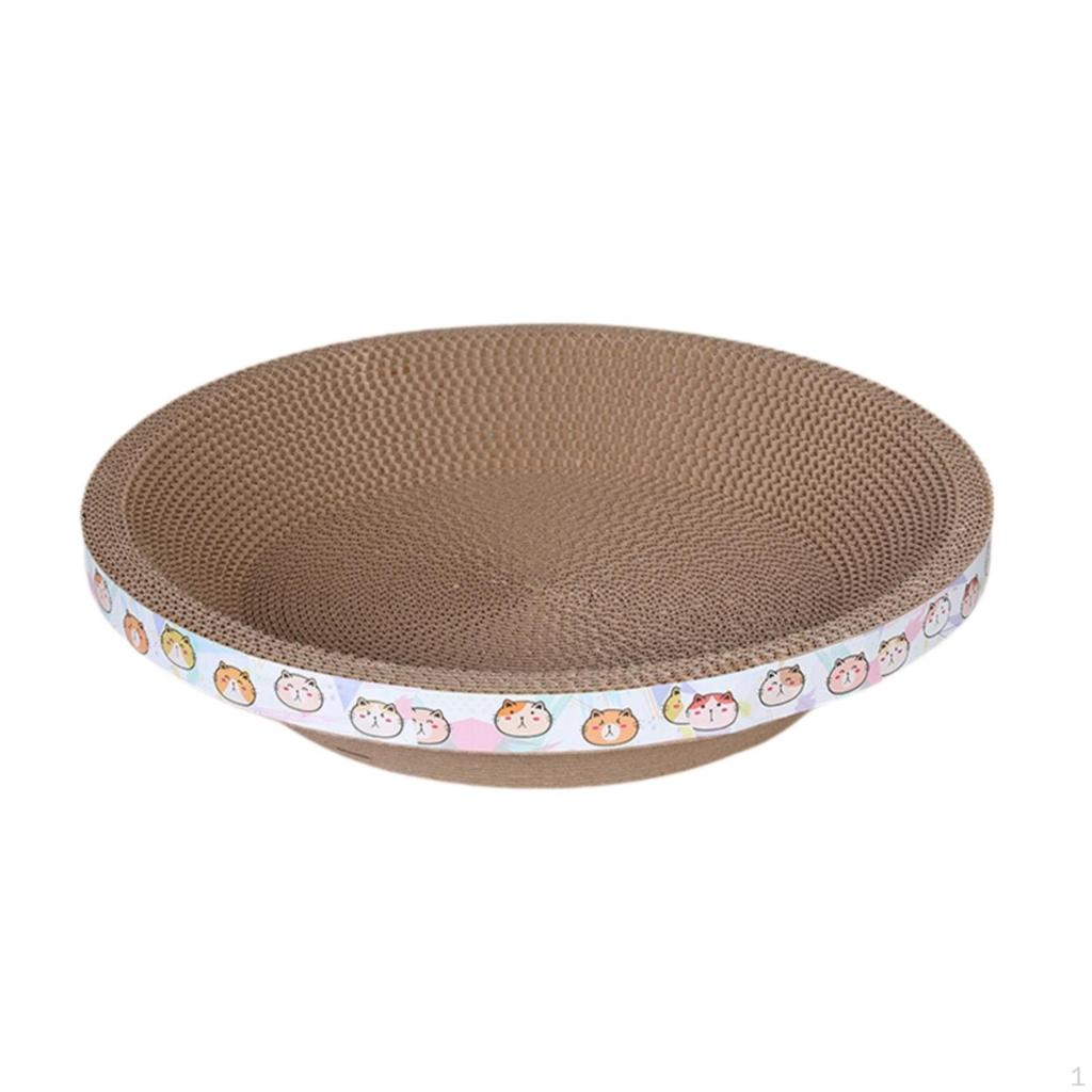 Corrugated Cat Scratcher Bed Concave Lounge Comfortable Pet