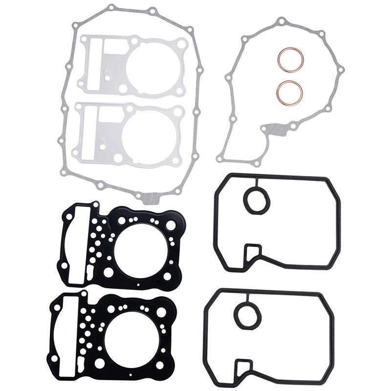 Motorcycle Full Set Cylinder Generator Clutch Cover Gasket Kits For Honda XRV750 twin 750 1991-2000