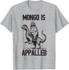 Mongo ist entsetzt Prinzessin Katze reitet Dinosaurier Witz Unisex T-Shirt