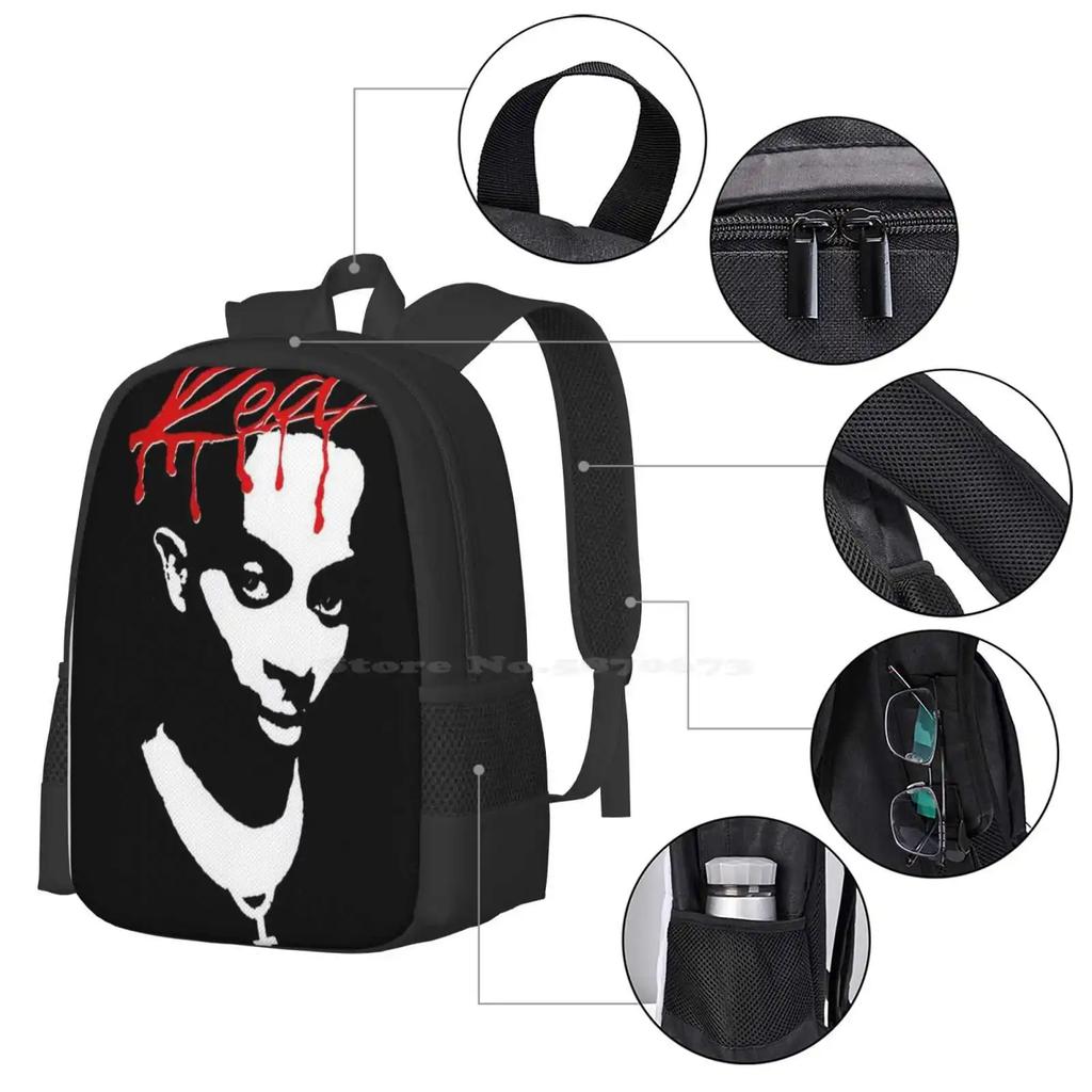 Playboi Carti Lotta Rote Tasche Rucksack Für Männer Frauen Mädchen Teenager Lotta Rot Playboi Carti Playboi Carti Lotta