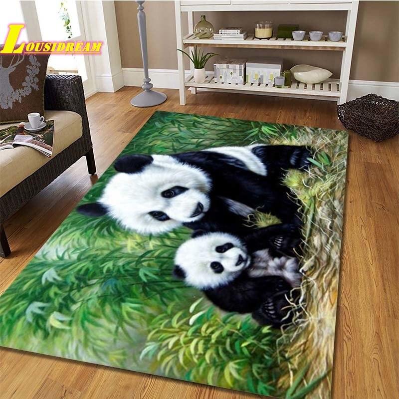 Panda Carpet Cute Animal Carpet Kids Carpet Living Room Bedroom Home Decor Carpet Floor Mats Door Mats Photography Props Gifts