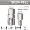 C-type Self-locking Pneumatic Quick Connector - Air Hose & Air Gun Male/Female Quick Connect Plug Accessories
