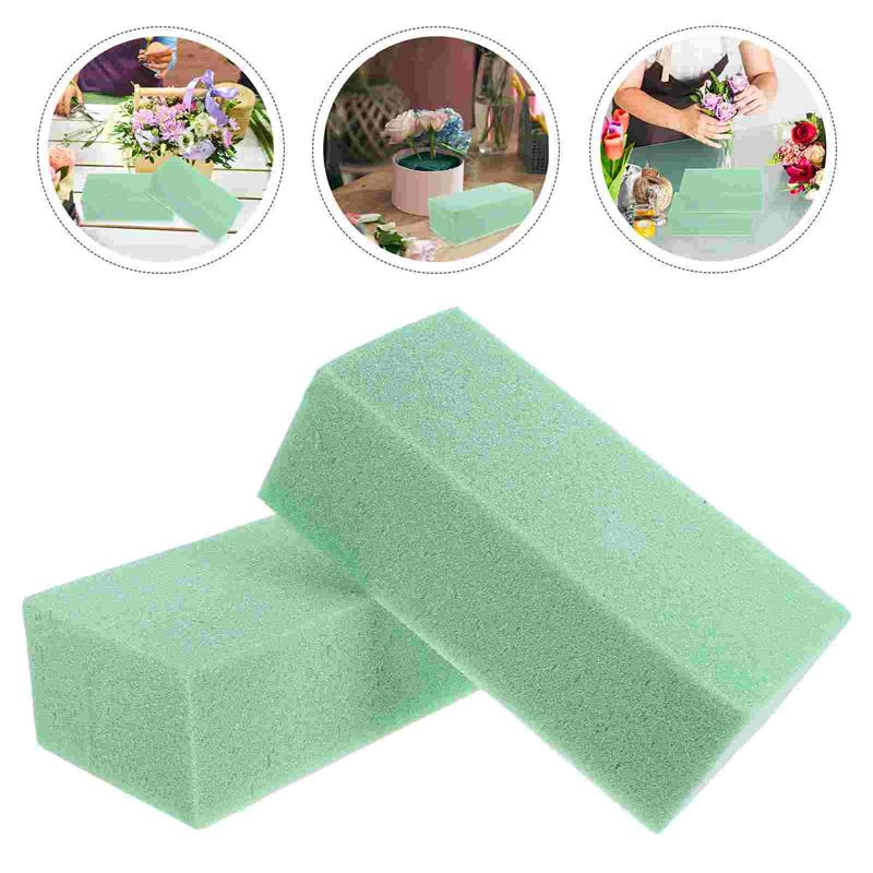 5 Pcs DIY Floral Foam Brick Rectangle Artificial Flower Mud for Wedding Home Party Packing Decor Supplies