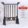 Dragon Head Solid Wood Calligraphy Pen Holder