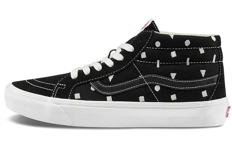 Vans Og SK8 Mid Lx Черный Геометрический Узор VN0A4BVCVZ7 44.5