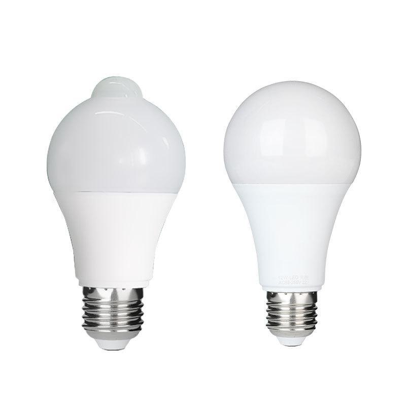 "E27 LED Infrared Motion-Sensor Sound & Light Control Bulb for Corridors"