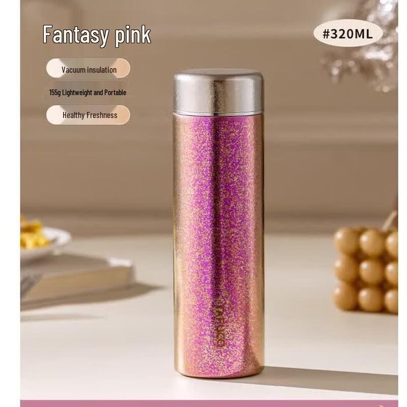 TAFUCO Pure Titanium Vacuum Insulated Mug with Tea Infuser