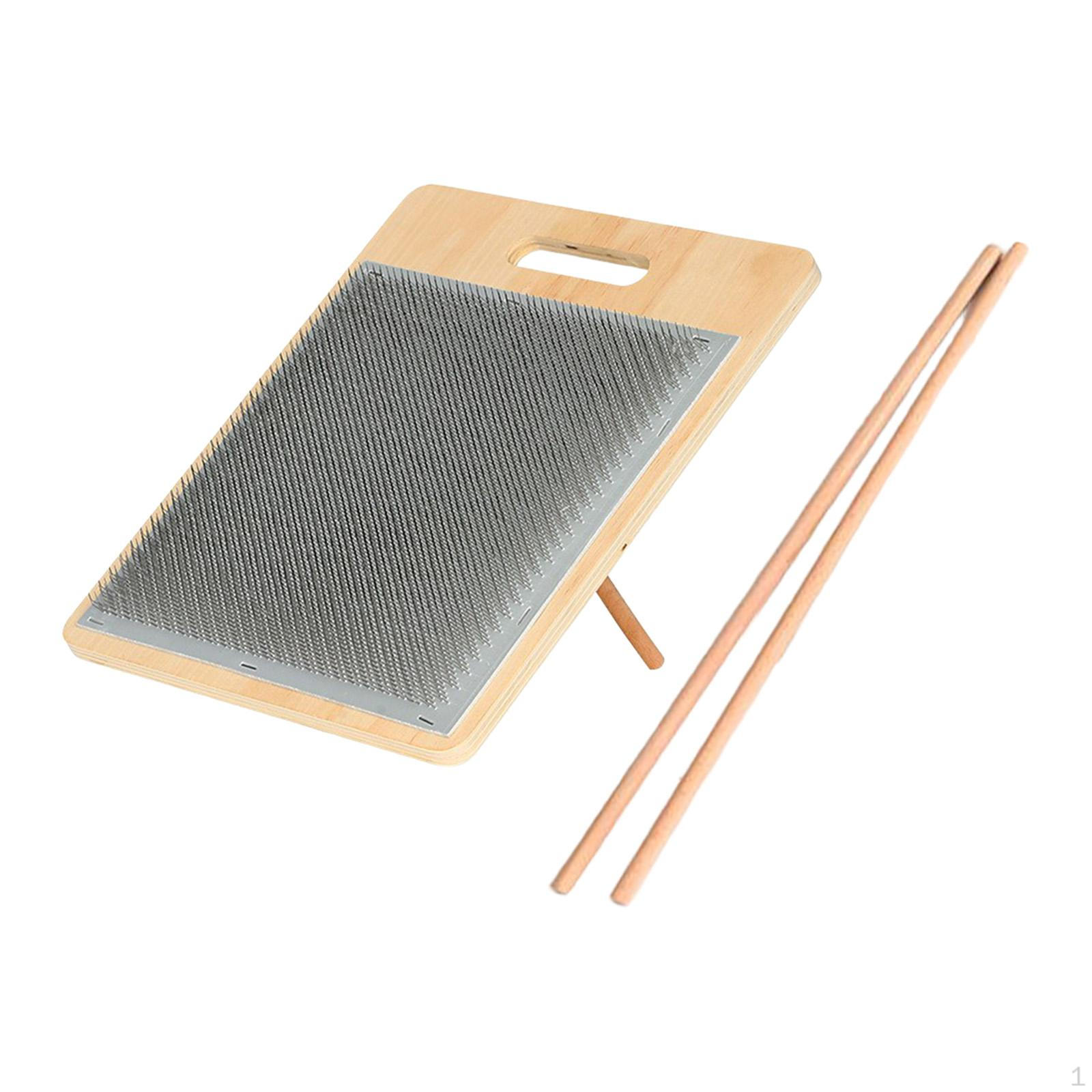 

Wool Blending Board,Yarn Carding Board,Portable,Compact Sturdy Organize Fibers DIY Projects for
