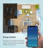 EU/US Smart Switch Alexa RF433 No Neutral Tuya Control Works With Google 1/2/3 Gang Smart Life Home Light WiFi Touch Switches