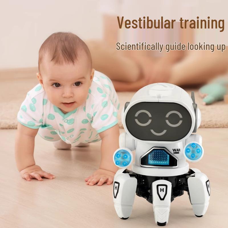 Electric Dancing Fish Robot Toy with Music & Lights for Kids