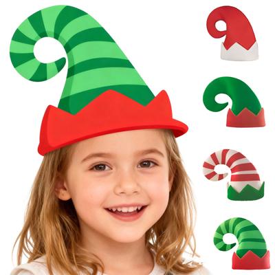 Children's Christmas Striped Hat