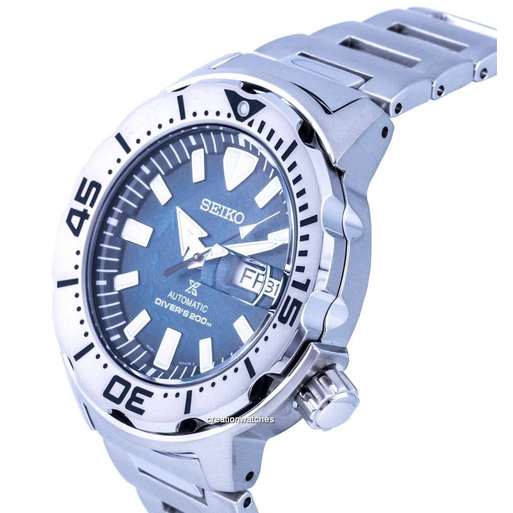 Seiko Prospex Special Edition Diver's Rustless Steel Automatic SRPH75 SRPH75K1 SRPH75K 200M herreklokke