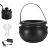 Halloween Witches Cauldron with Color Changing 12 LEDs Lights Halloween Home Outdoor Porch Party