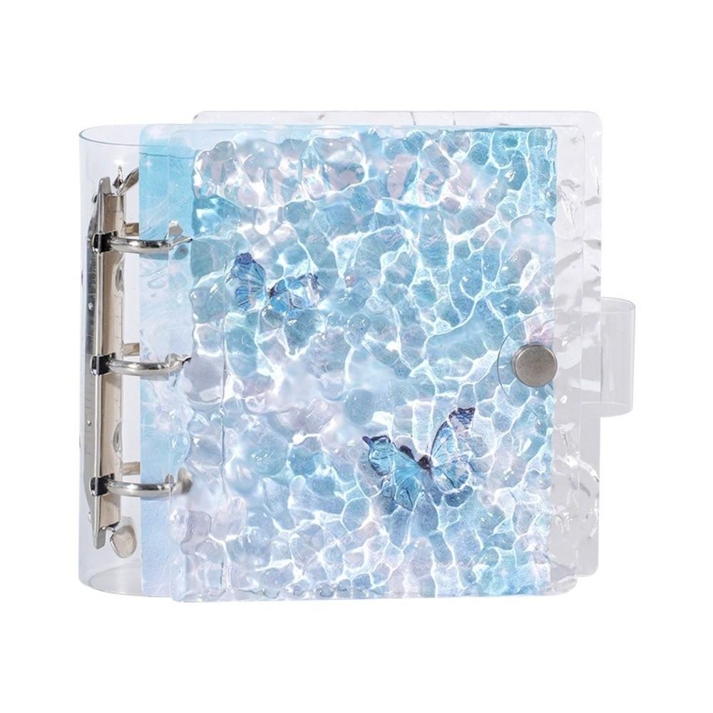 

Butterfly in the Water Loose-leaf Notebook Acrylic Diary New Notepad