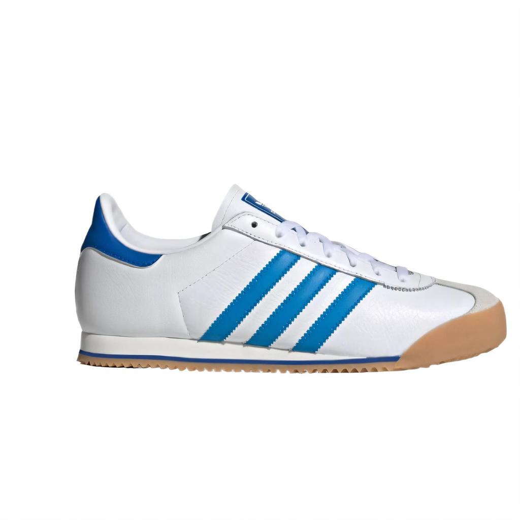 Adidas Originals K 74 Leather Synthetic Fashion Soft Comfortable Low Top Training Shoes Unisex Sneakers White Blue JH5461