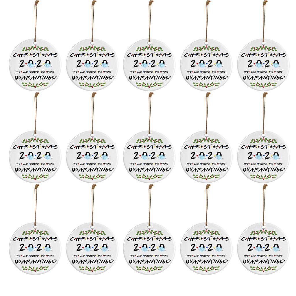 Vánoční ozdoby 2020 Dárek pro přátele Sváteční dekorace Zdobení stromku