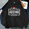 Felpe con cappuccio Stampa Crew di Famiglia per Natale 2026 Felpe Creare Ricordi Insieme Felpe Divertenti Coordinati per le Feste Regalo di Famiglia di Natale