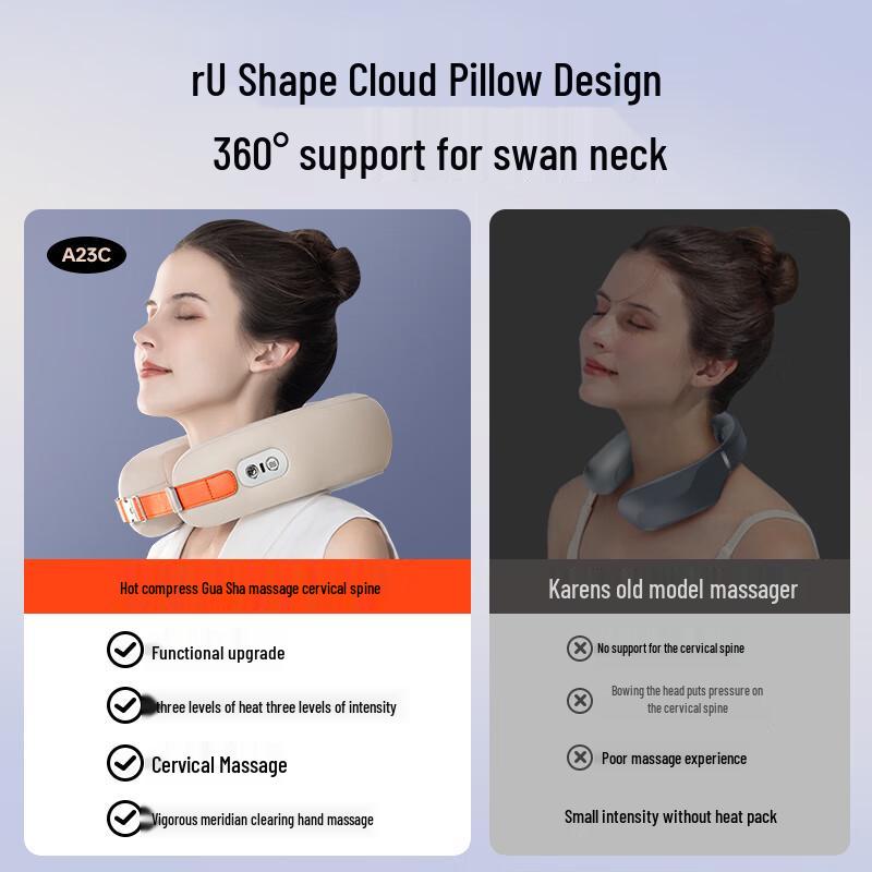 CLORIS Smart U-shaped Neck and Shoulder Massager CN plug (adapter included)