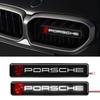 New Car LED Front Hood Grille Emblem Badge Decorative Light For Porsche GTS Cayenne Cayman Panamera Macan 911 718 928 90