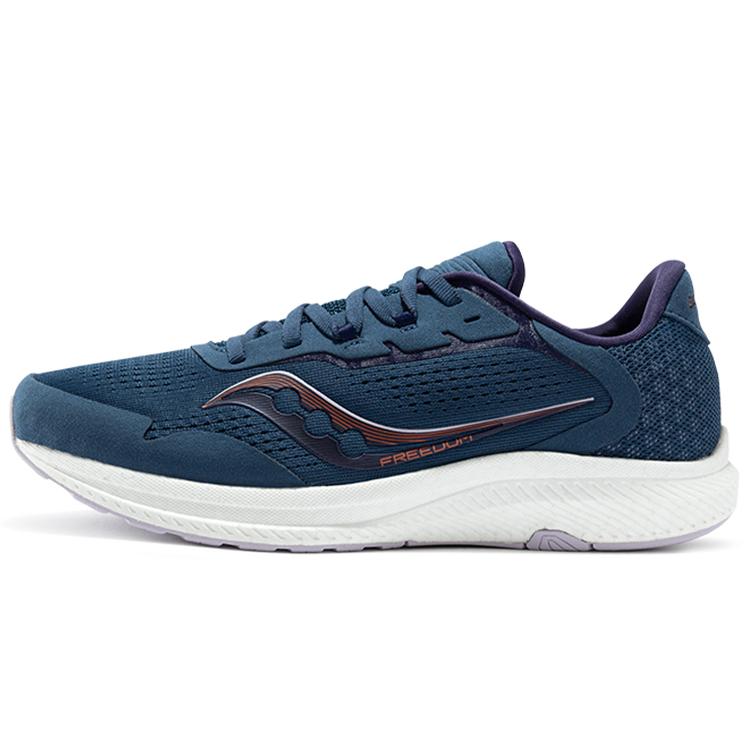 Saucony Freedom 4 Textile, Synthetic Leather Cushioning Slip Resistant Abrasion Resistant Breathable Low top S10617-35(M)