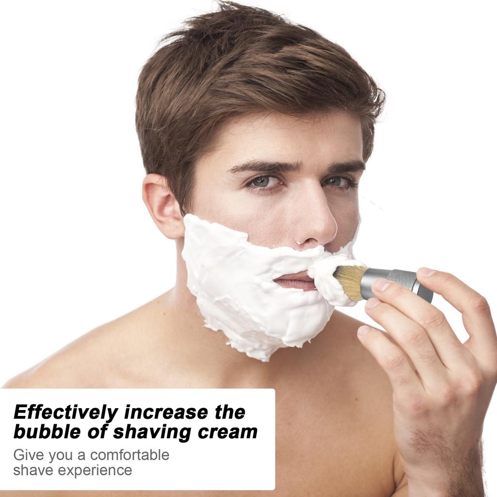 Men s Beard Shaving Brush Barber Salon Men Facial Beard Cleaning Grooming Appliance Shave Tool