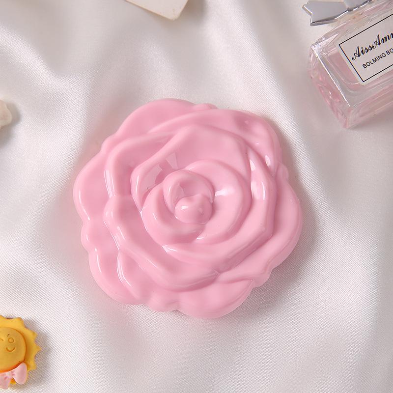 Minimalist Rose Portable Folding Mini Pocket Mirror