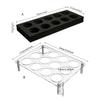 EVA Coffee Pods Holder Storage Rack For Countertop Cabinet Coffee Pod Holder Large Capacity Coffee Pods Holder