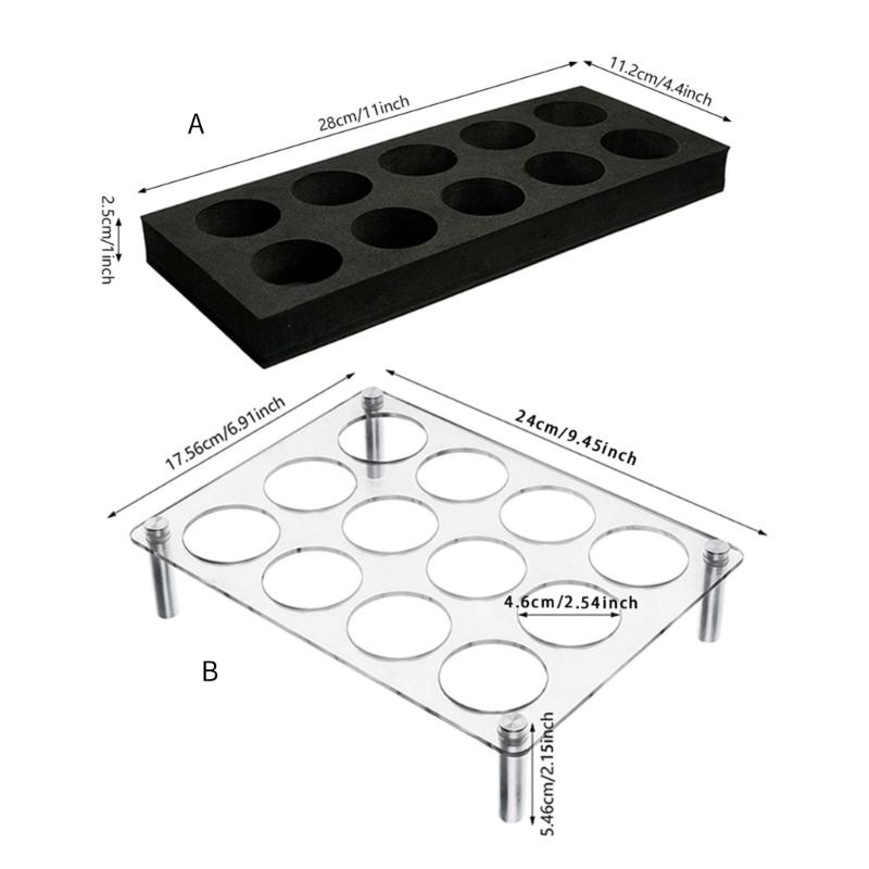 EVA Coffee Pods Holder Storage Rack For Countertop Cabinet Coffee Pod Holder Large Capacity Coffee Pods Holder