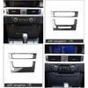 Thor-Ind Kohlefaser AC Klimaanlage CD-Steuerkonsolen-Blendenrahmen für BMW Alte 3er Serie E90 E92 E93 2005-2012 Auto-Innenraum