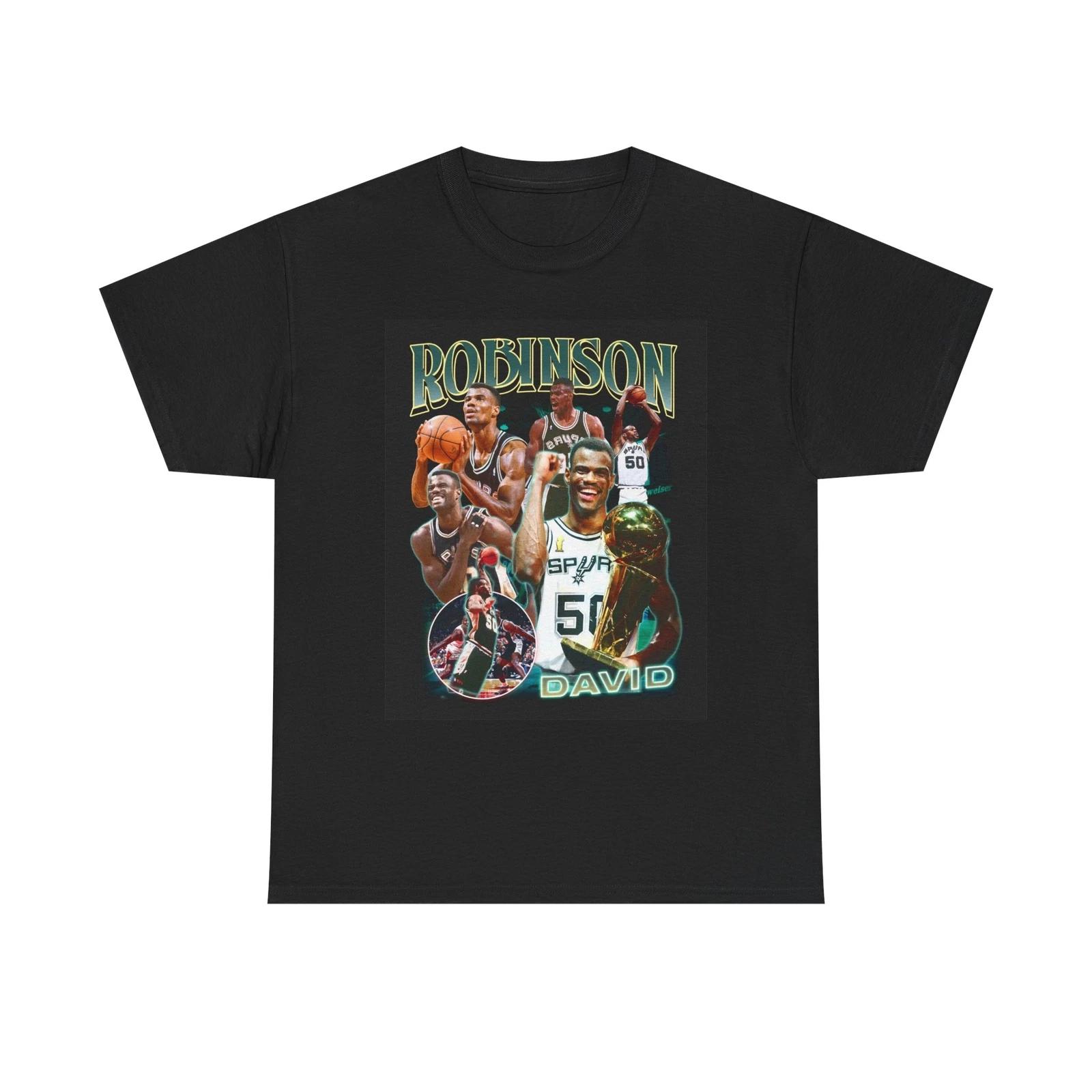 Men s and Women s T-shirts David Robinson Graphic XS