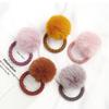 21 Colors Cute Soft Hairballs Hair Ties Hairy Balls Rubber Bands Elastic Hair Rings Fashion Hair Accessories for Girls Children