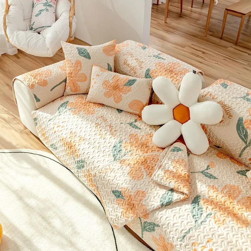 Хлопковый чехол для дивана — фото 8