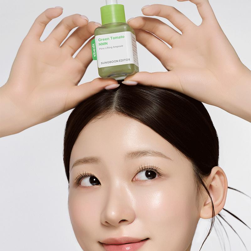 SUNGBOON EDITOR Zelené rajče NMN Póry Liftingová ampule 40 ml