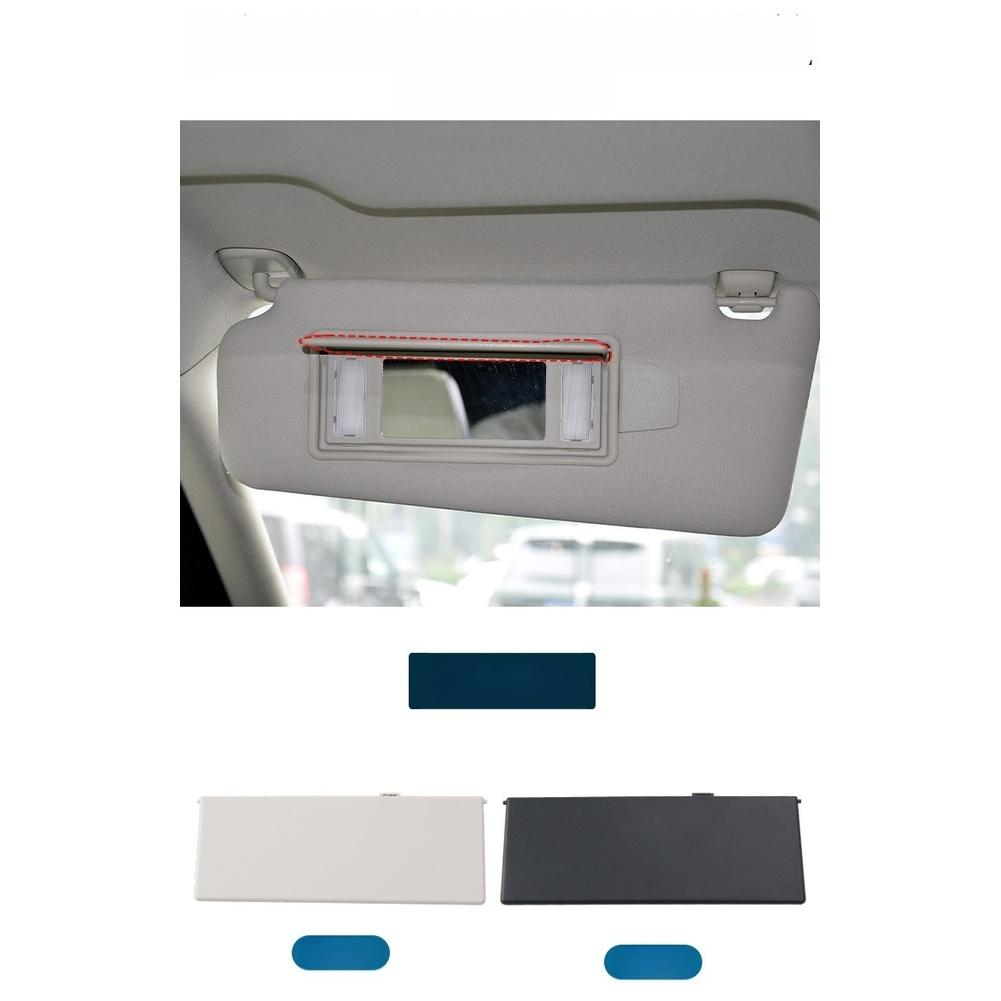 Sun Visor Vanity Mirror Cover for Range Rover Evoque 2015 for Onwards LR063681 Lightweight ABS Grey Accessory