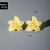 Summer New Beach Vacation Style Yellow Flower Jewelry Set for Women's Jewelry Fresh and Cute Flower Necklace