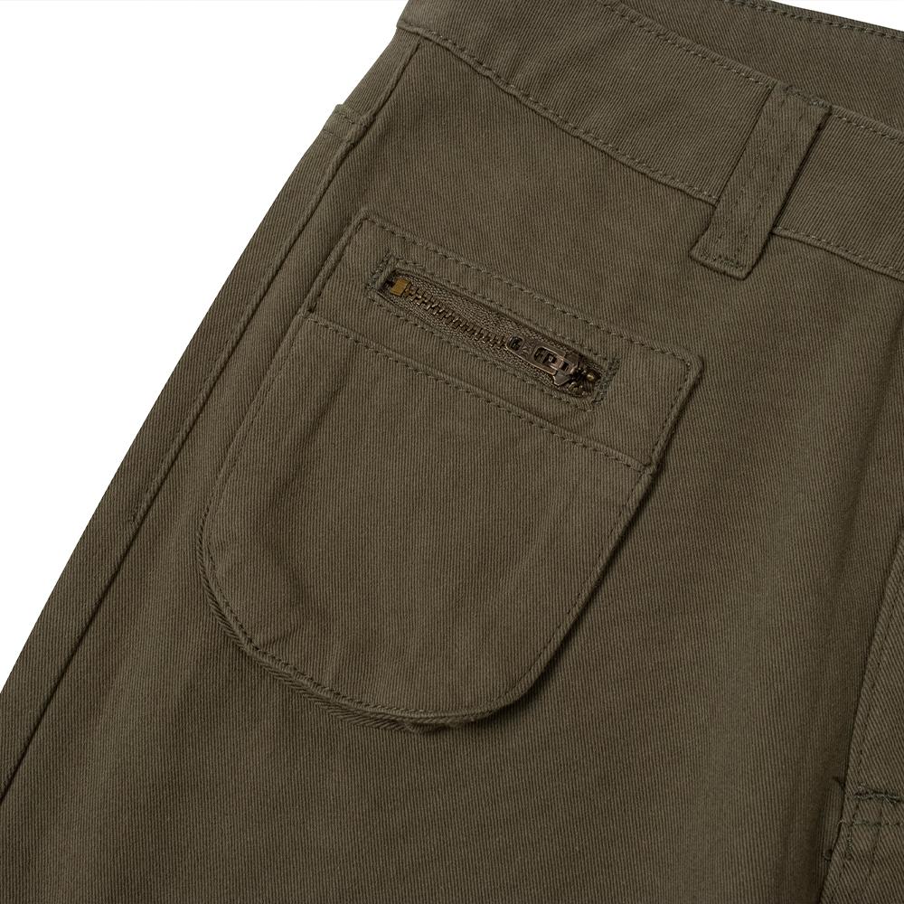 MOAA Hem Shirred Cargo Trousers (Khaki)