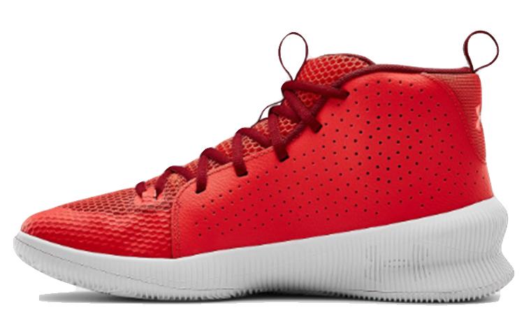 Under Armour Jet Basketball Shoes Red 3022051-600 41