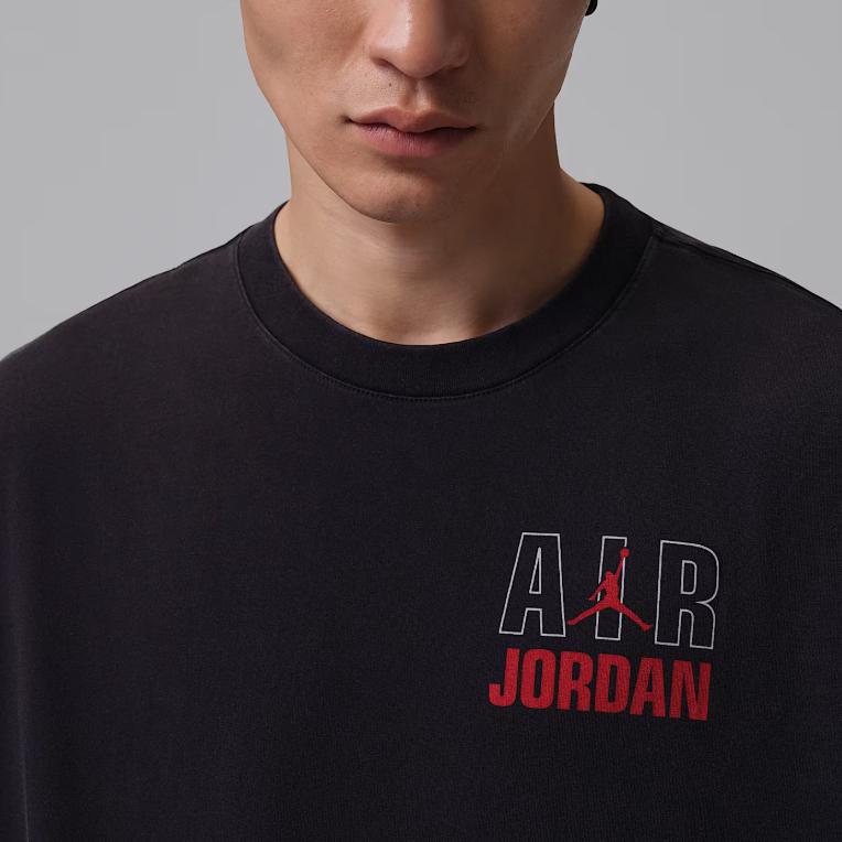 Jordan Lucht Sport Mode Casual Ronde Hals Korte Mouw T-shirt Heren tops IF3117010