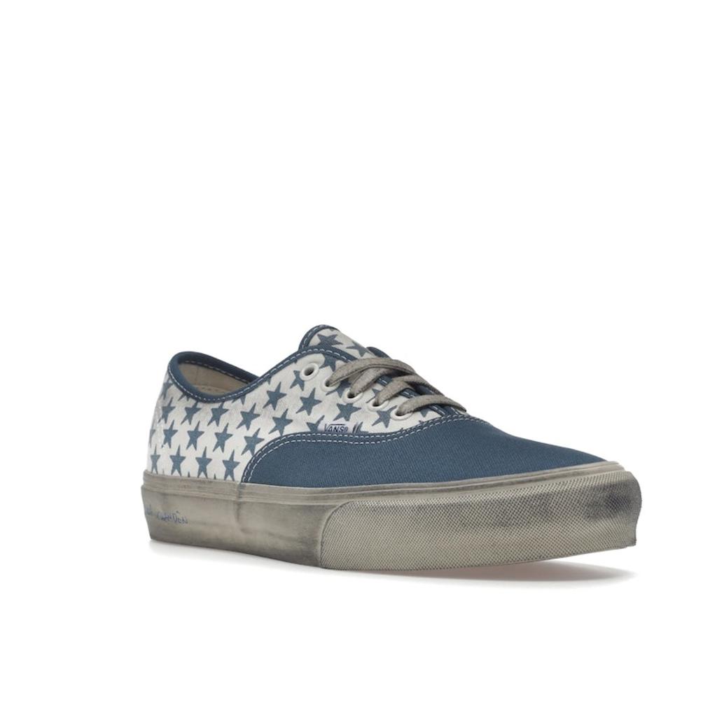 Vans Bianca Chandôn x Authentic VLT LX Stressed Navy Unisex Sneakers Blue White VN0A4CS4NUT