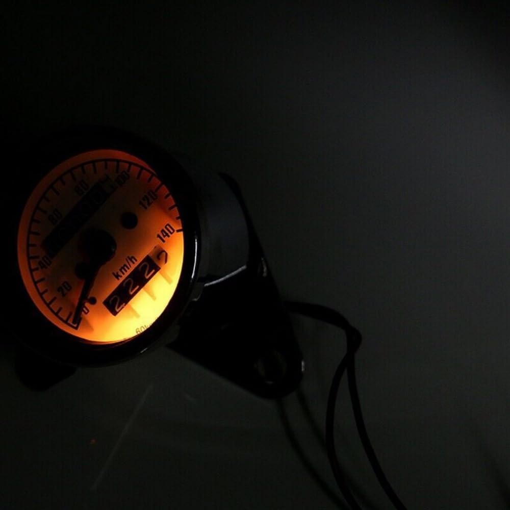 Cyklocomputer 140 km/h Univerzální Měřič Podsvícení Počítadlo kilometrů Počítadlo ujeté vzdálenosti (Černá)