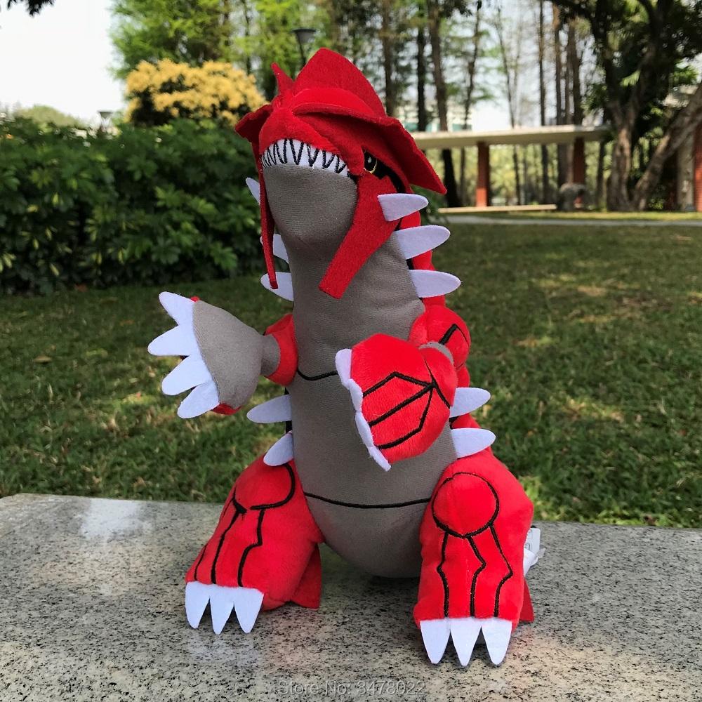 28Cm Colorful Lovely Sweet Trendy Fluffy Soft Playthings Groudon Cushioned Creature Huggable Toy Christmas Treat