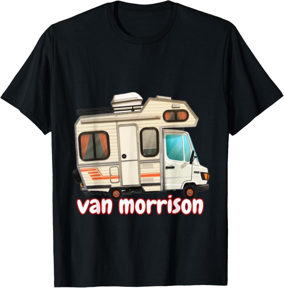Vintage Wohnmobil Van Life Van Morrison T-Shirt