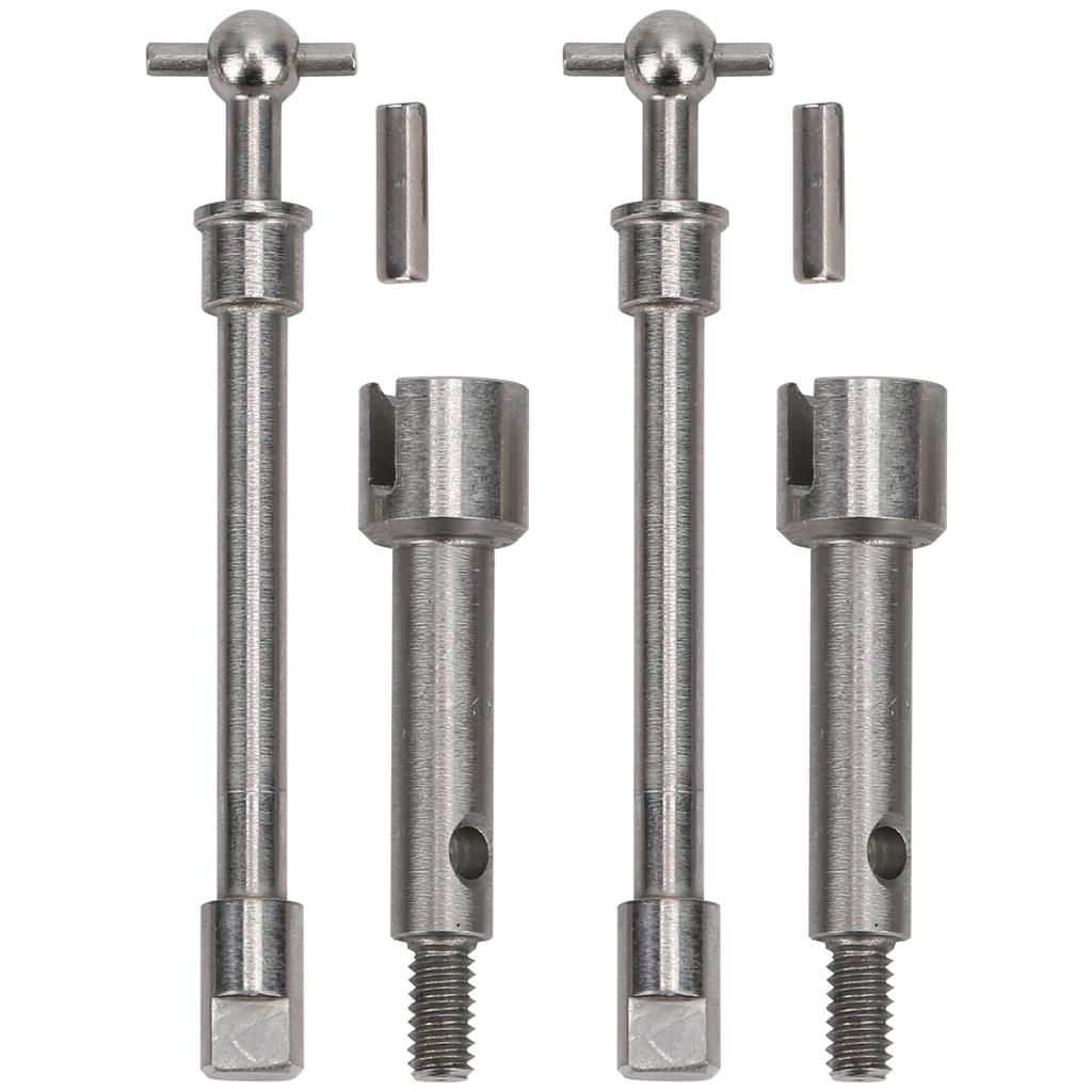 Stainless Steel Front Drive Shaft Dog Bone Replacement for Axial SCX24 90081 1 24 RC Car