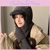 Winter Windproof Ear Warmer Hat With Scarf For Women Skiing And Cycling