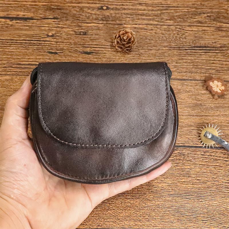 Spring and Summer New Trendy Bag with A Stylish Half Circle Texture, Saddle Bag, Versatile Single Shoulder Crossbody Bag