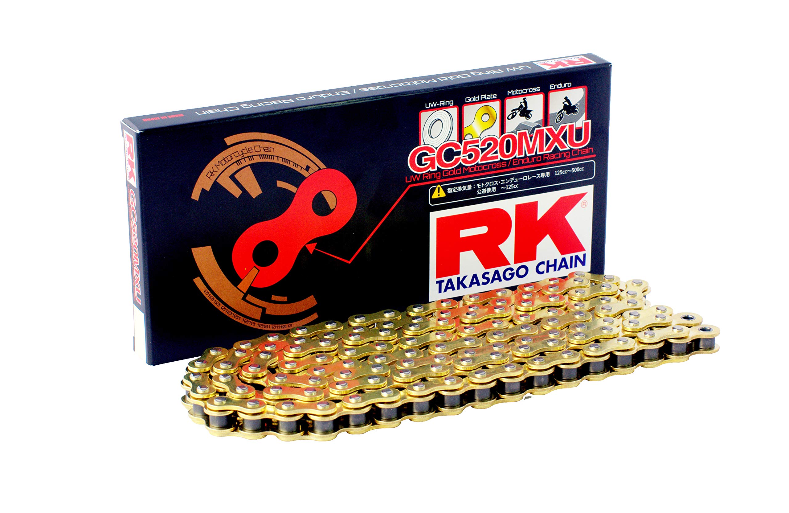 

RK EXCEL RK Drive Chain GC520MXU 120L Race Chain GC520MXU 120L (RK) Motocross/Enduro