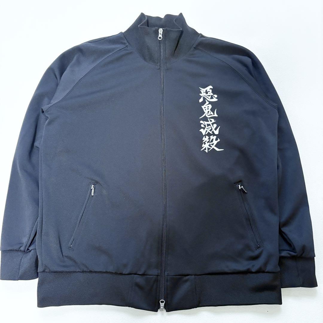 

[USED] Demon Slayer: Kimetsu no Yaiba Demon Slayer Corps Jersey Black XL