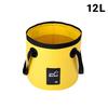 Portable Foldable Water Bucket Multifunctional Outdoor Camping Washing Bag Car Wash Bucket Collapsible Sink
